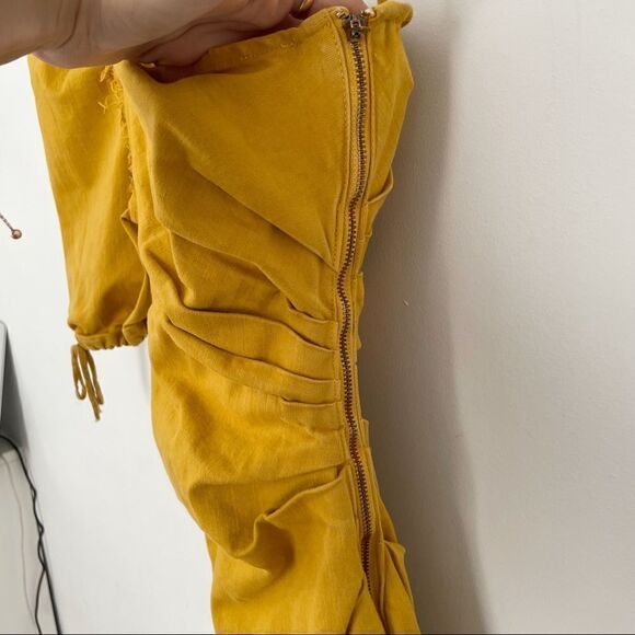 Jonathan Simkhai One Shoulder Asymmetric Denim Dress - Picture 9 of 13